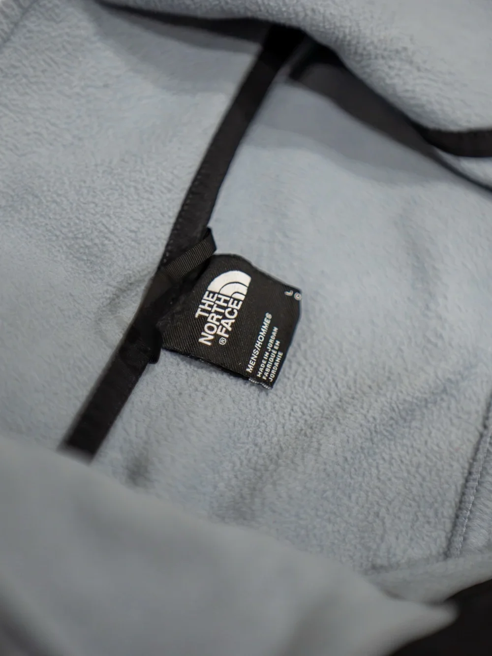 The North Face Men's Slate Blue Half-Zip Fleece Pullover